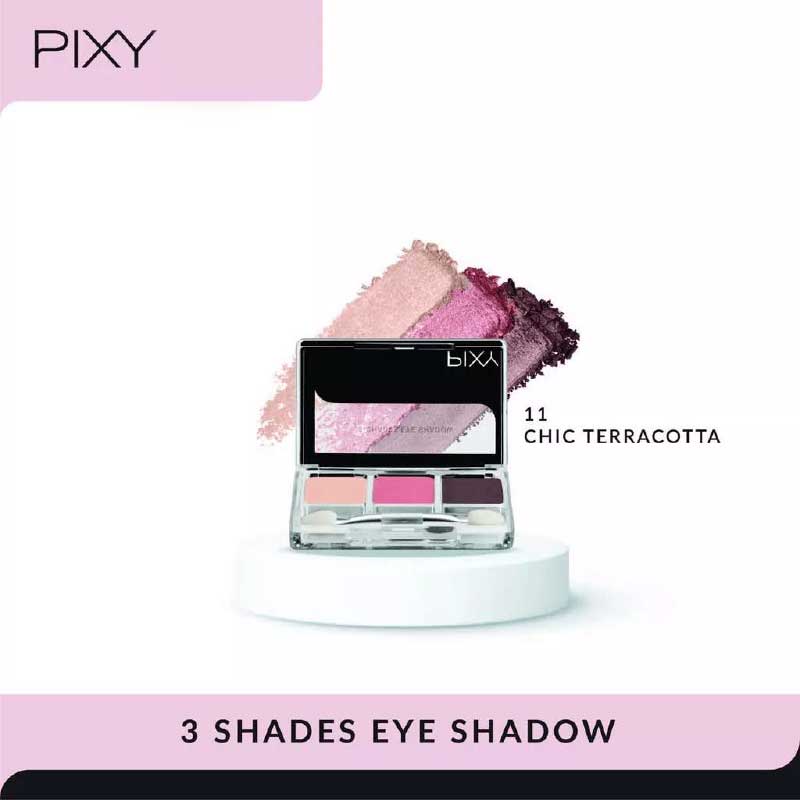 Pixy 3Shades Eyeshadow Chic Terracotta 11 | 3.75 g