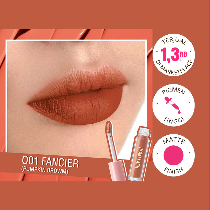 Pinkflash L01 Lasting Matte Lipcream - O01