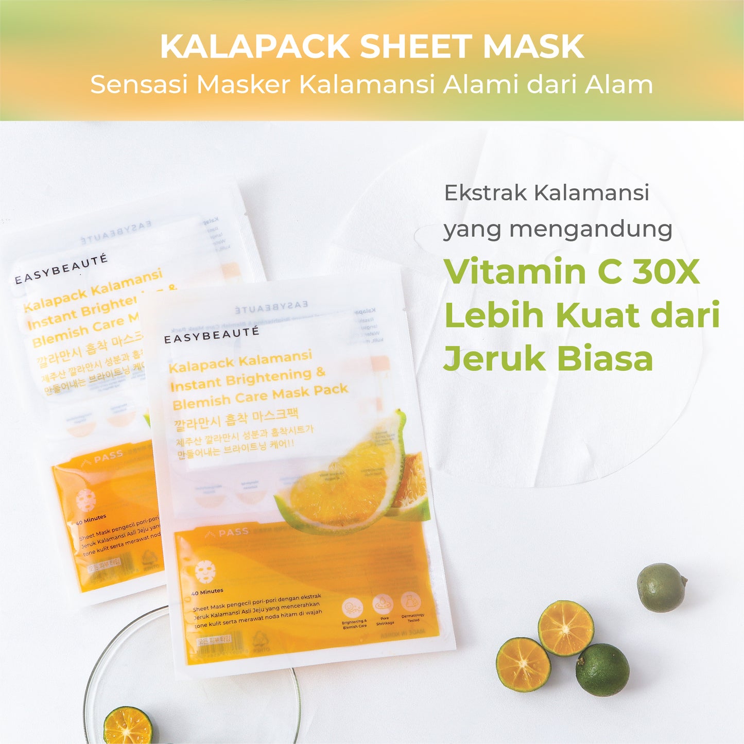 Easybeaute Sheetmask Kalapack | 30g