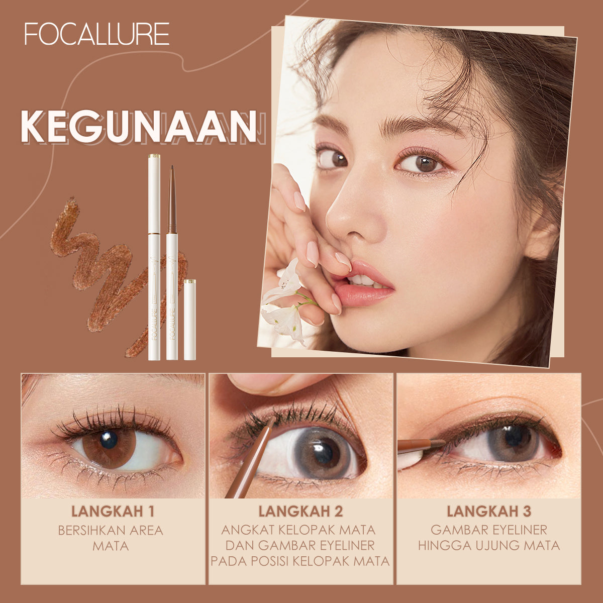 Focallure Perfectly Define Gel Eyeliner FA243 - F02