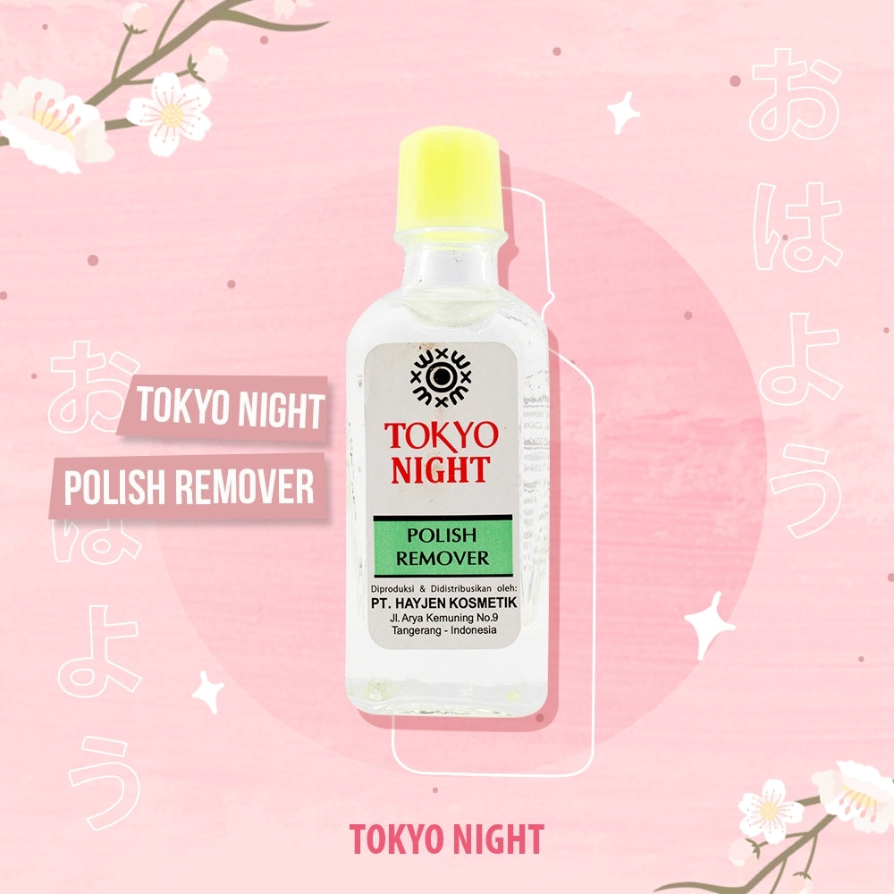 Tokyo Night Nail Polish Remover Kaca | 50 ml