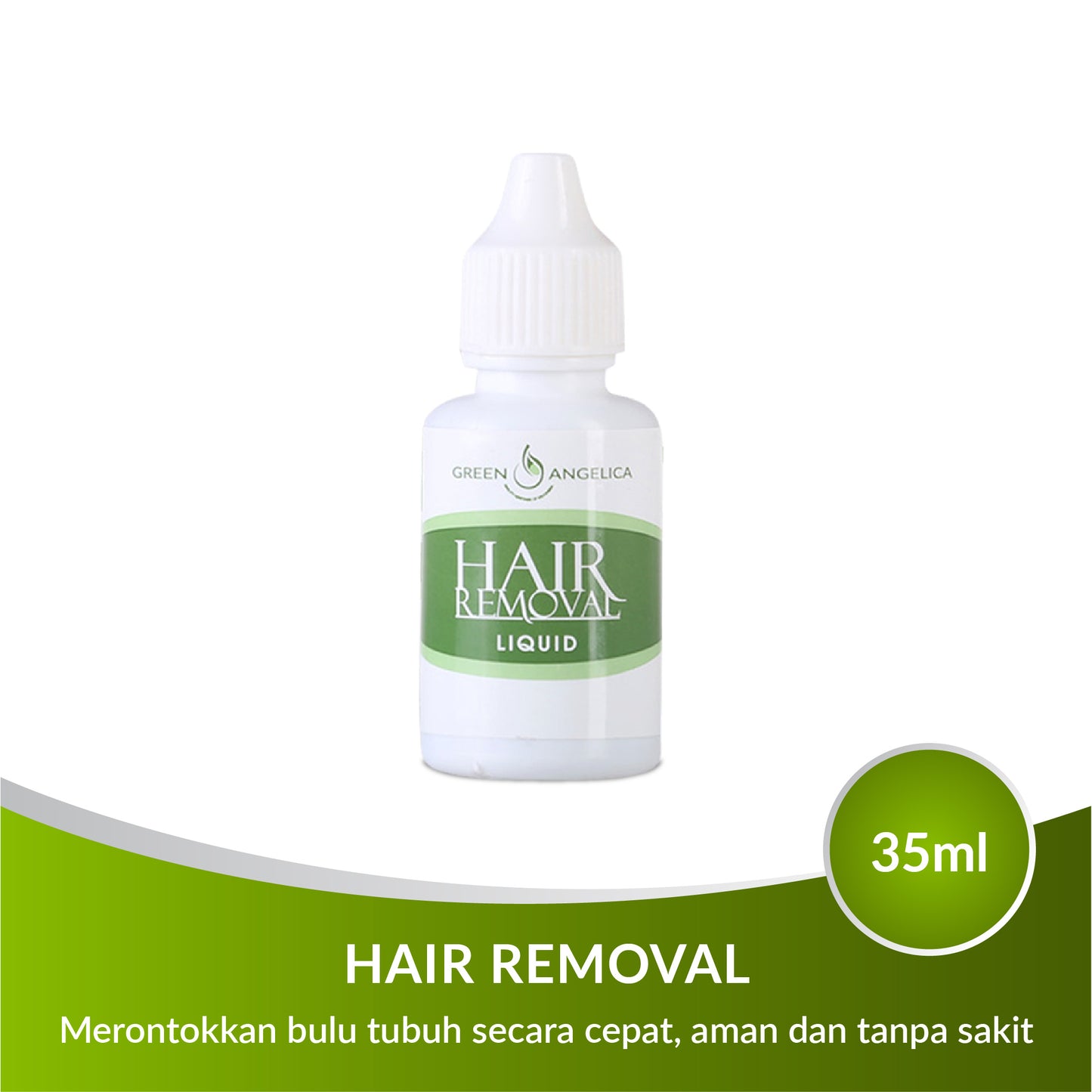 Glowpedia Green Angelica Hair Removal Liquid | 15 ml