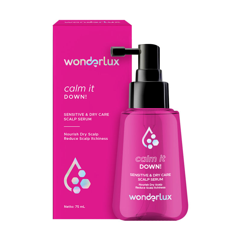 WONDERLUX Calm it Down! Sensitive & Dry Care Scalp Serum | 75ml