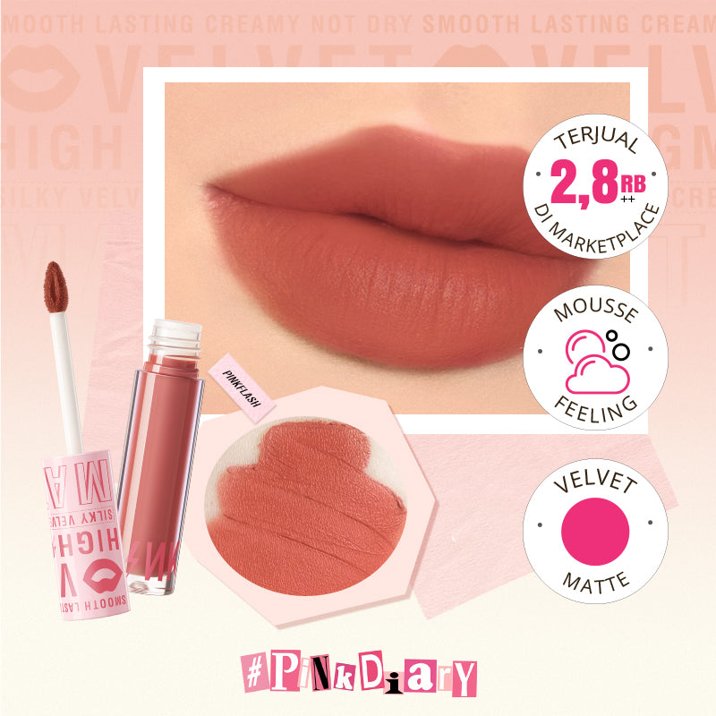 Pinkflash Silky Velvet Lip Cream PF-L04 PK04