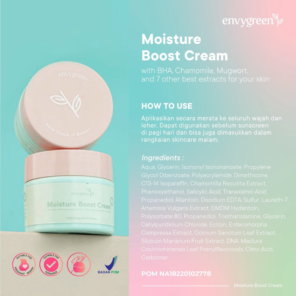 Envygreen Moisture Boost Cream | 25 g