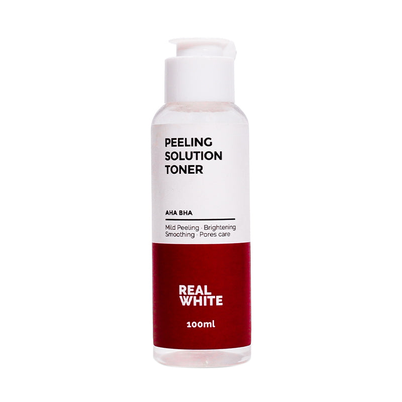 Real White AHA BHA Peeling Solution Toner | 100 ml