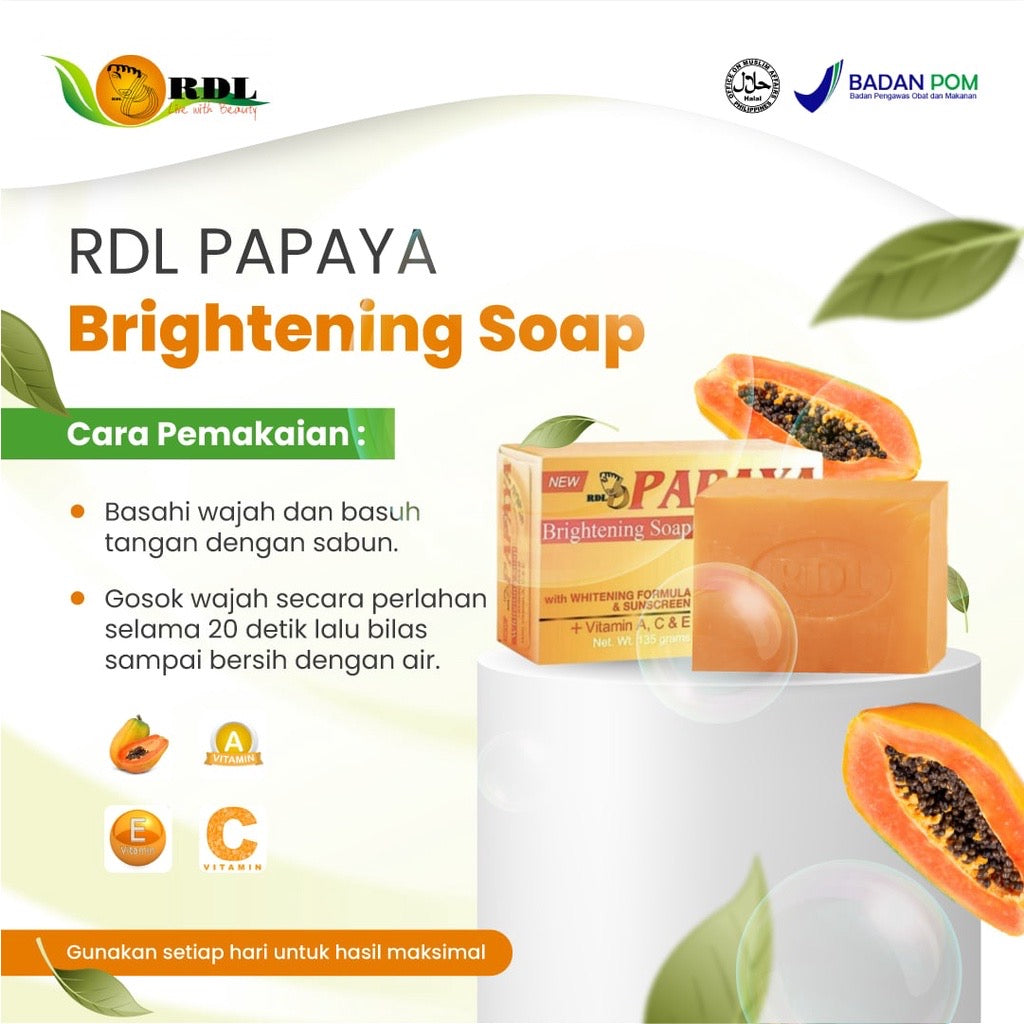 RDL Papaya Brightening Soap