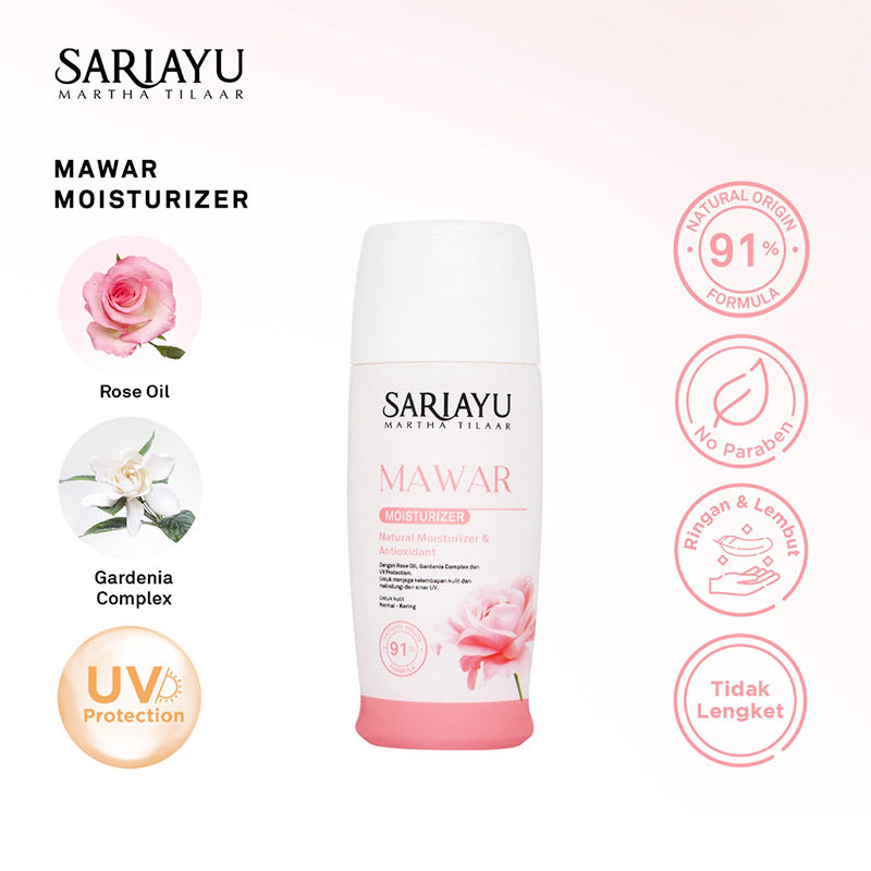 SARIAYU MAWAR MOISTURIZER | 35ml