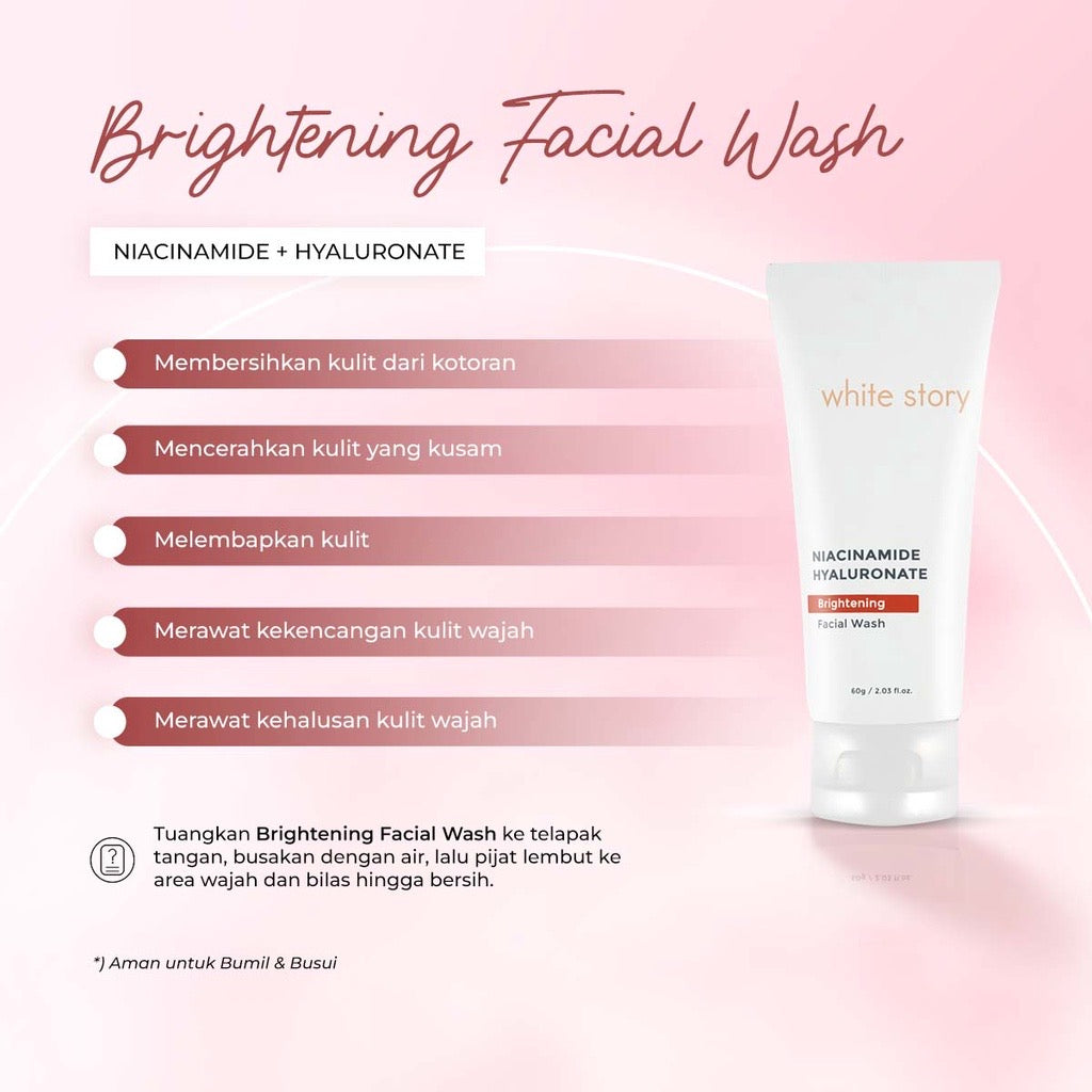 White Story Brightening Facial Wash | 60g