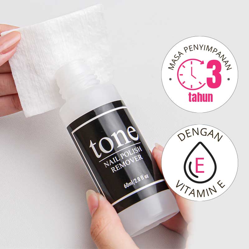 Tone Nail Polish Remover Acetone | 60 ml