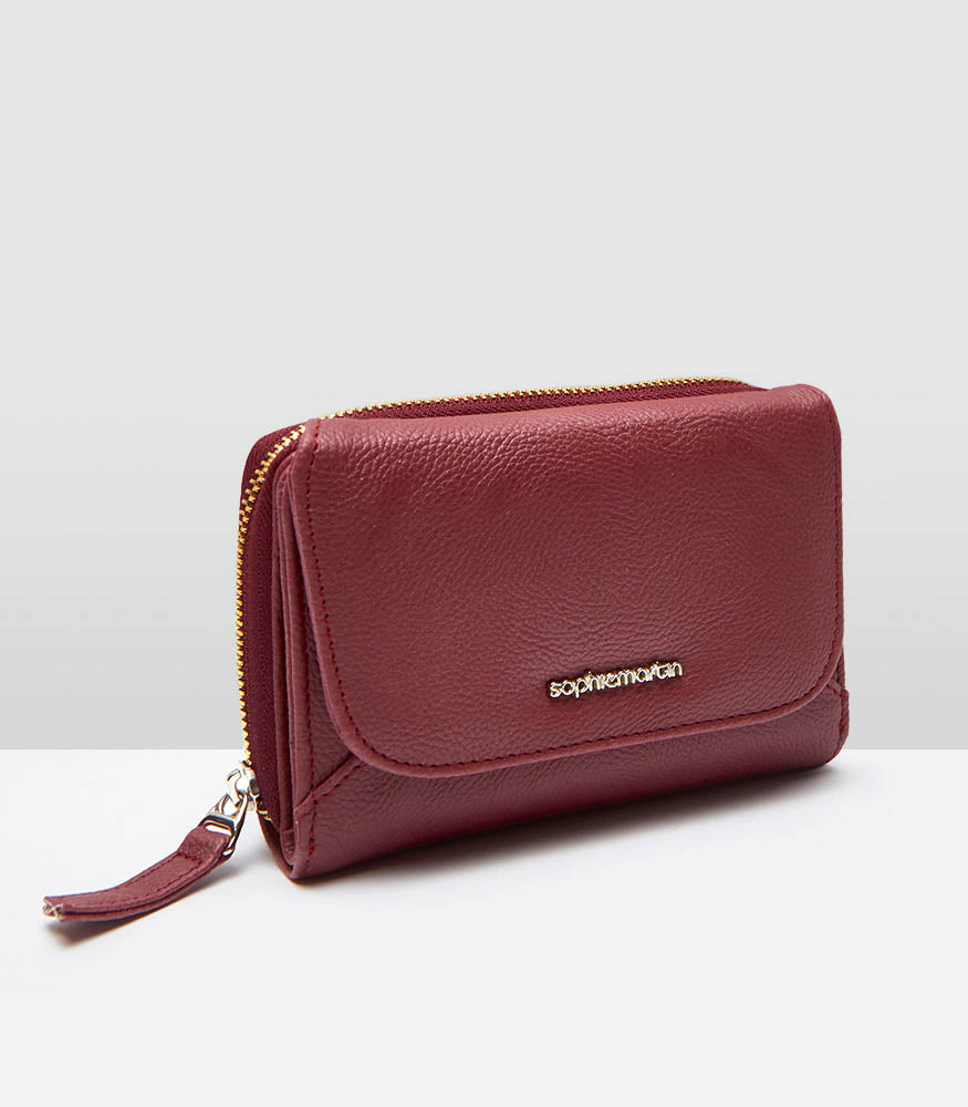 Sophie Martin Moela Red Wallet