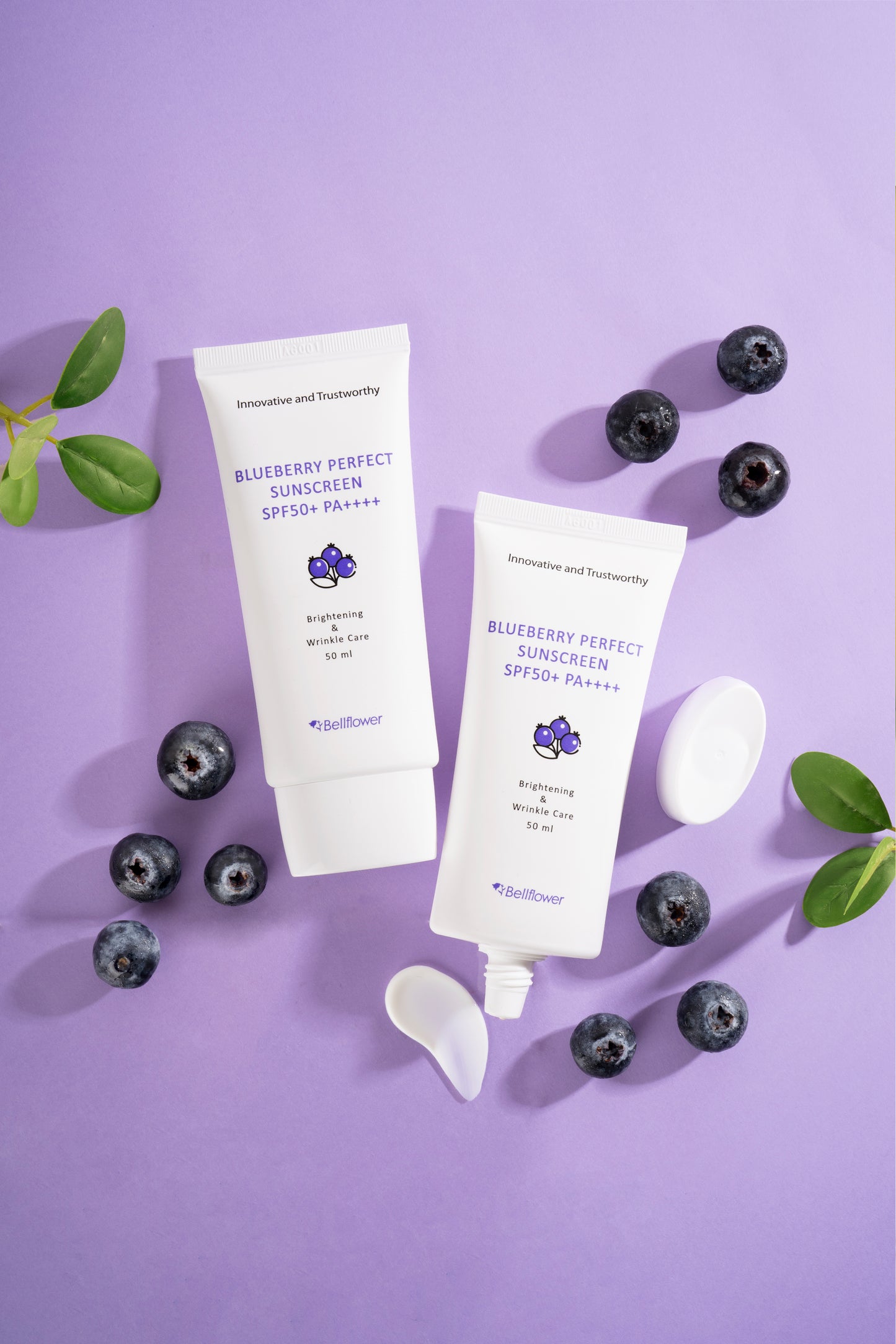 Bellflower Blueberry Perfect Sunscreen SPF 50+ PA++++ | 50 ml