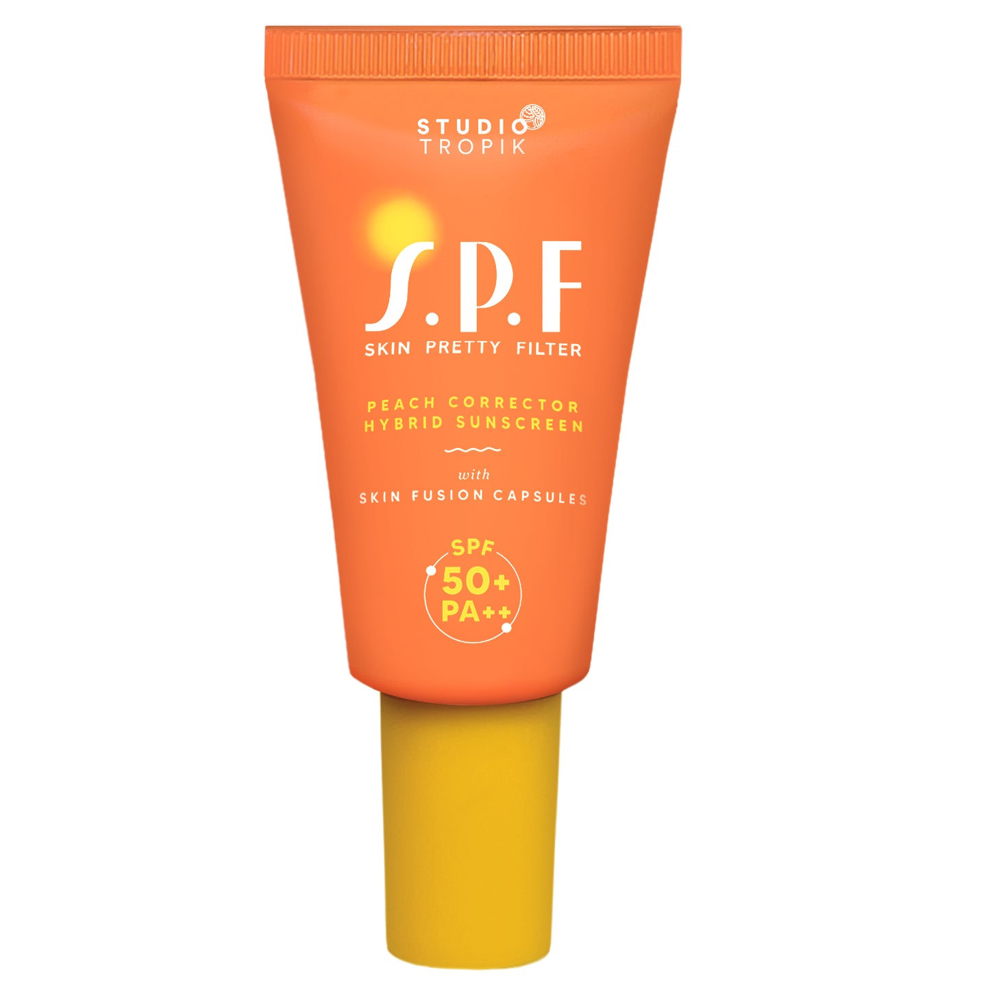 Studio Tropik BB Size SPF50+ PA++ (Peach) - Skin Pretty Filter