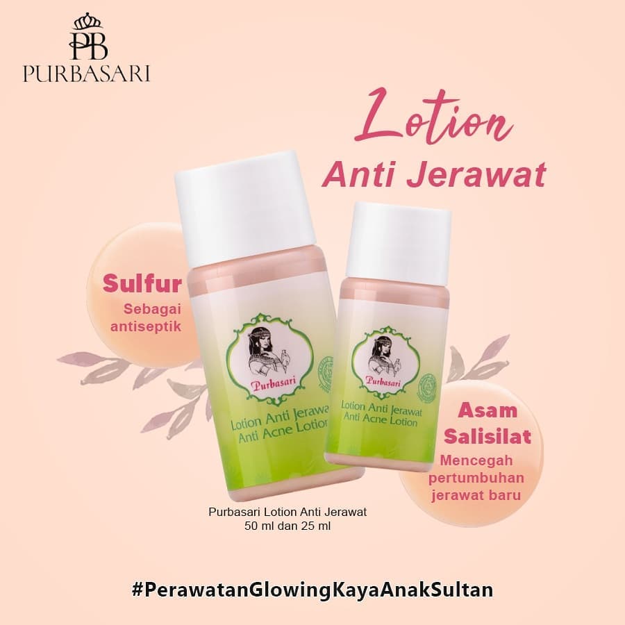 Purbasari Lotion Anti Jerawat | 50 ml