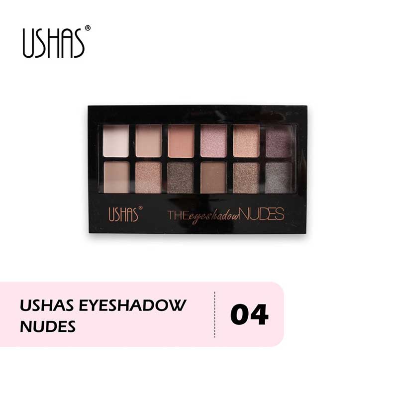 Ushas ES2802 Eyeshadow Nudes No.04 | 10.2gr