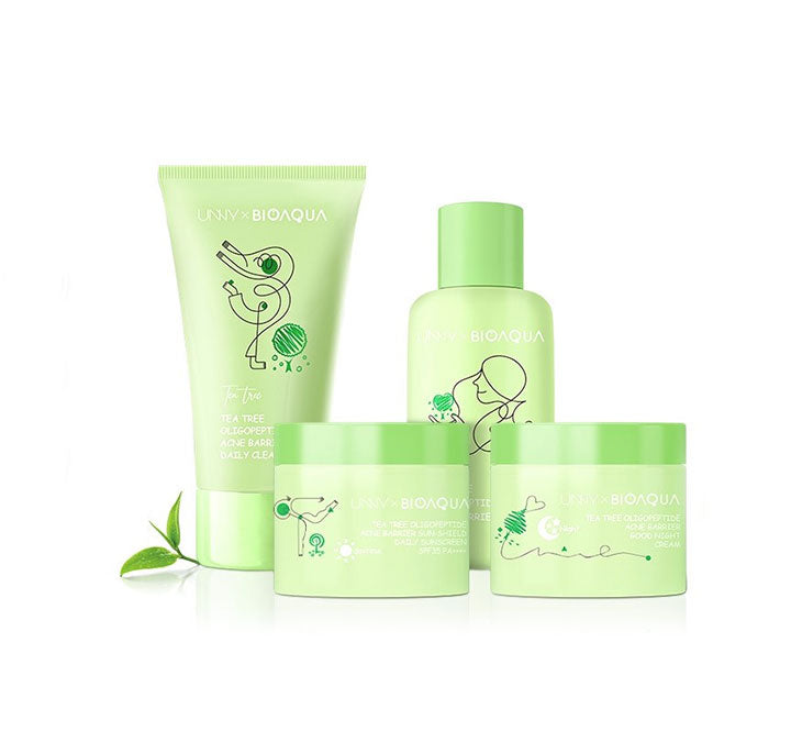 Bio Aqua Tea Tree Oligopeptide Acne Barrier Set