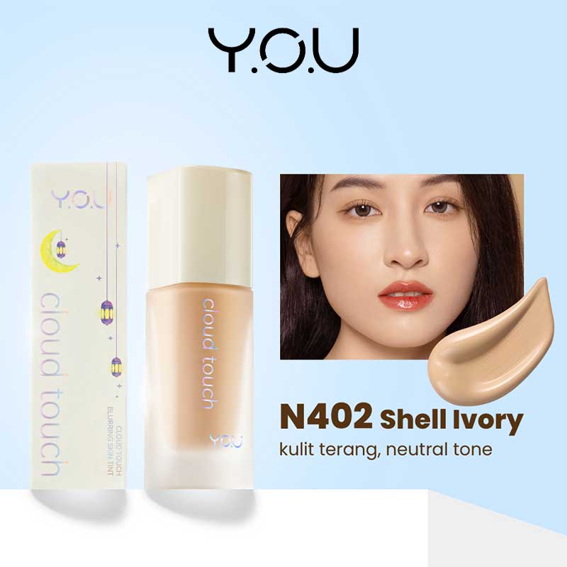 Y.O.U Blurring Skin Tint - N402 Shell Ivory - 20ml