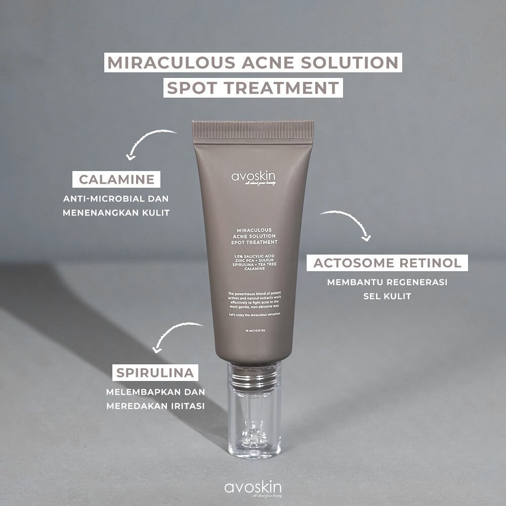 Avoskin Miraculous Acne Solution Spot Treatment | 15 ml