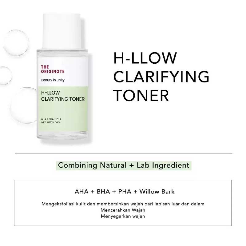 The Originote H-llow Clarifying Toner | 80 ml