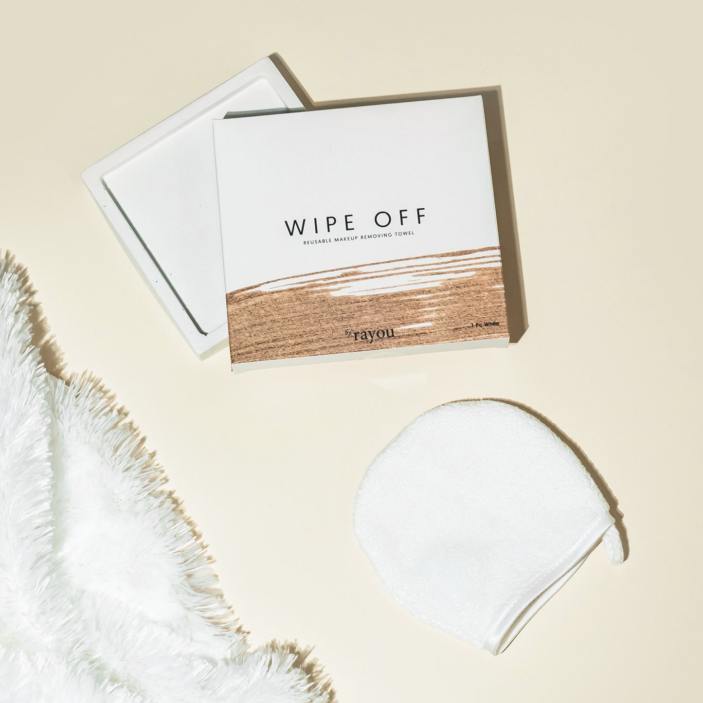 Rayou Wipe Off Makeup Remover Towel | 10 g