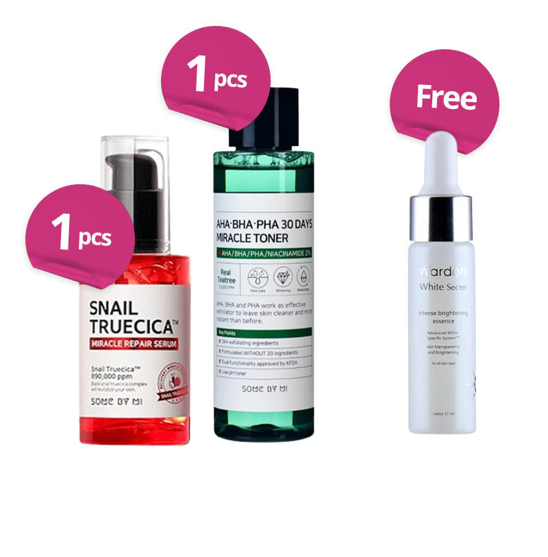 [Mega Combo] SOME BY MI Free WARDAH Brightening Essence