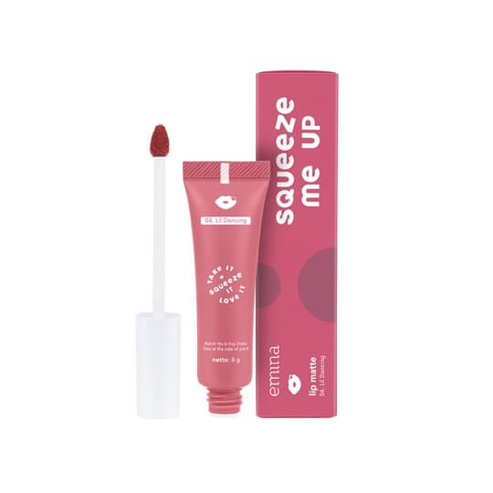 [Exp. Juni 2024] Emina Squeeze Me Up Lip Matte - 04 Lil Dancing