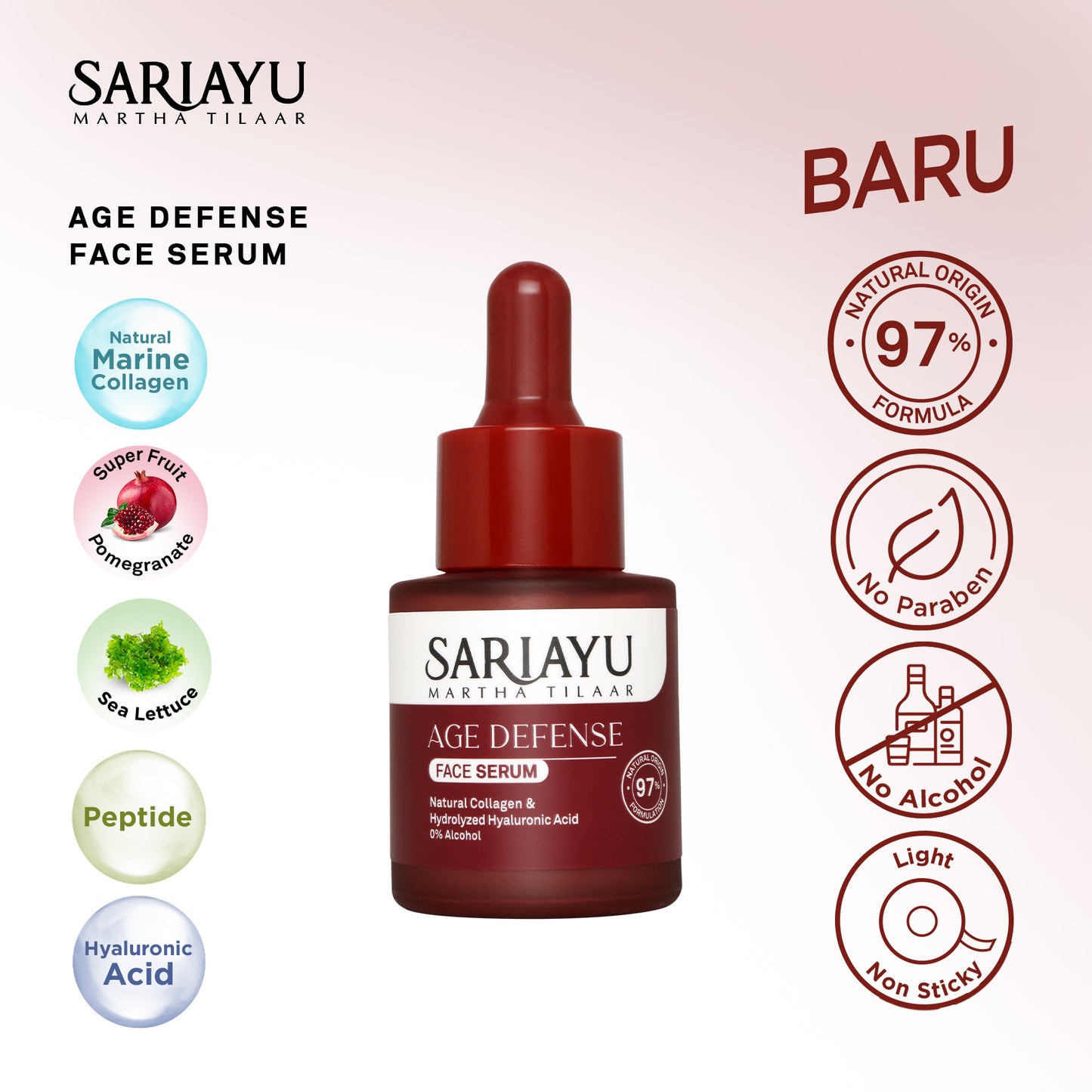 SARIAYU AGE DEFENSE FACE SERUM | 20ml