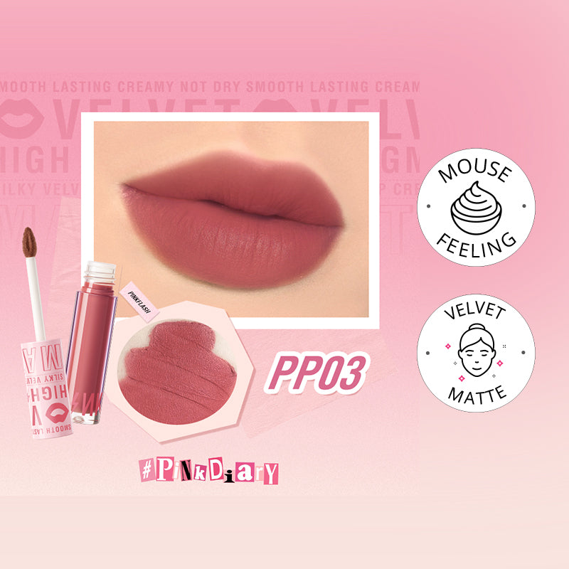 Pinkflash Silky Velvet Lip Cream PF-L04 PP03