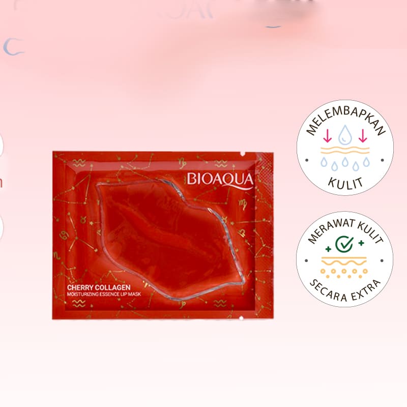 BIOAQUA Cherry collagen Moisturizing Essence Lip Mask 6g