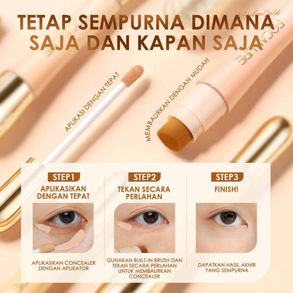 FOCALLURE SOFT MATTE COMPLETE CONCEALER FA230-07