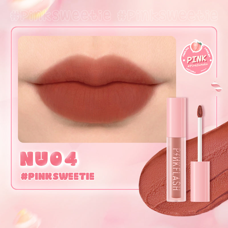 PINKFLASH POWDERY LIPGLOSS PF-L16 - NU04