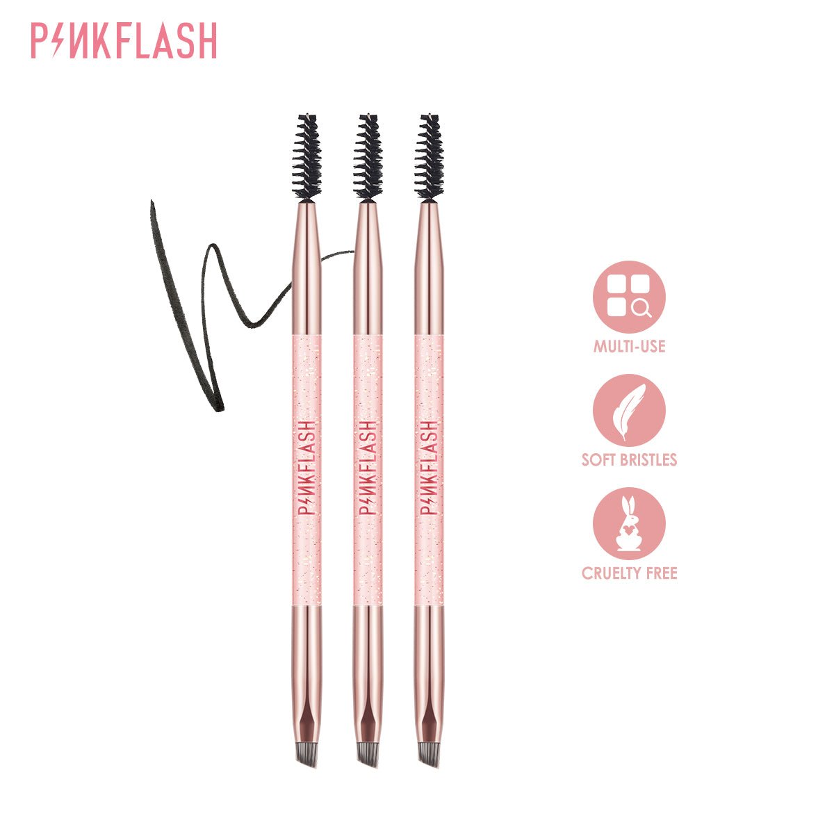 Pinkflash PF-T04 Eyebrow Brush #01