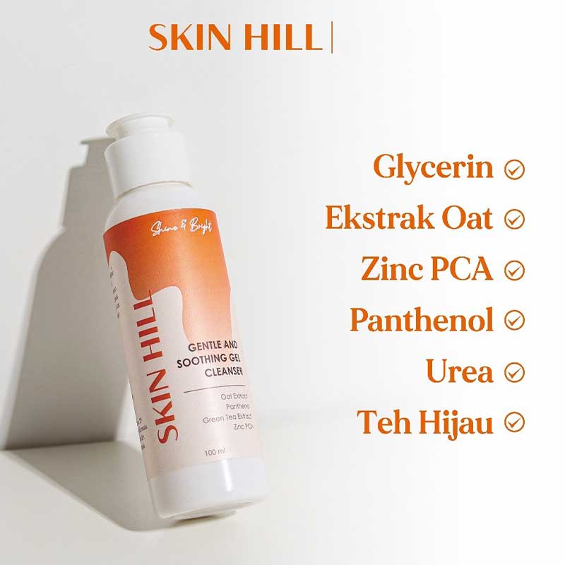 Skin Hill Facial Wash Gentle and Shooting Gel Cleanser | 100ml