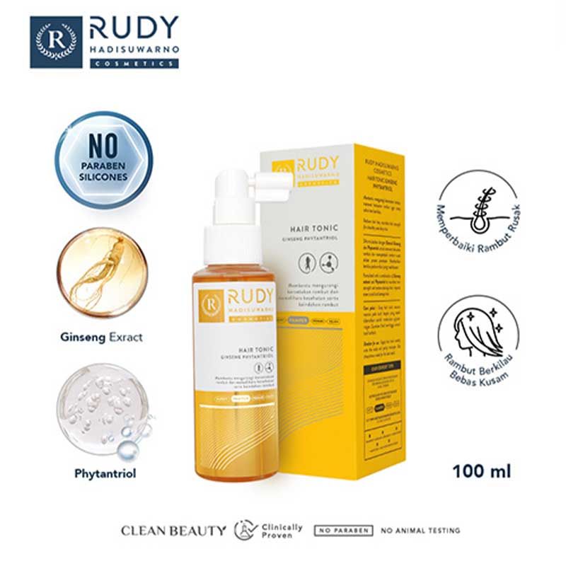 RUDY HADISUWARNO HAIR TONIC GINSENG PHYTANTRIOL | 100 ml