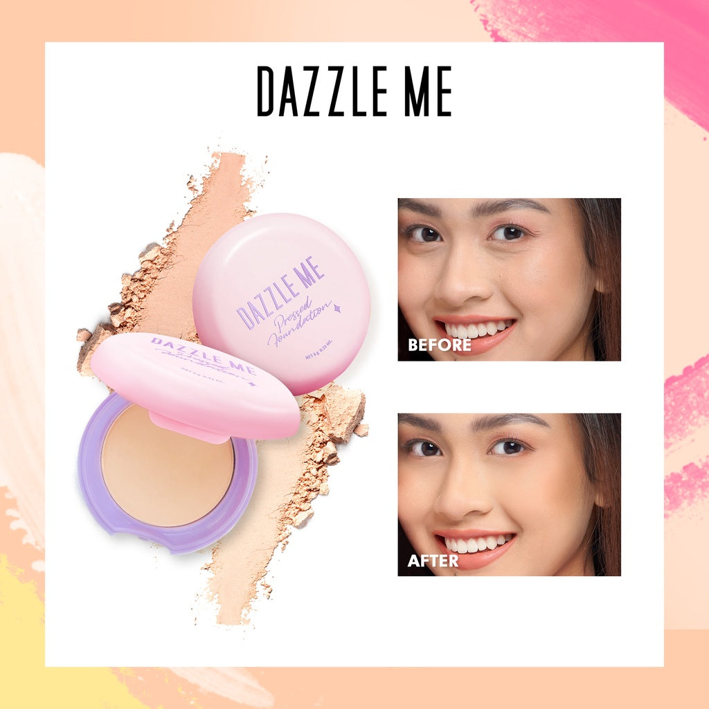 DAZZLE ME Muse Pressed Foundation - Natural Feeling