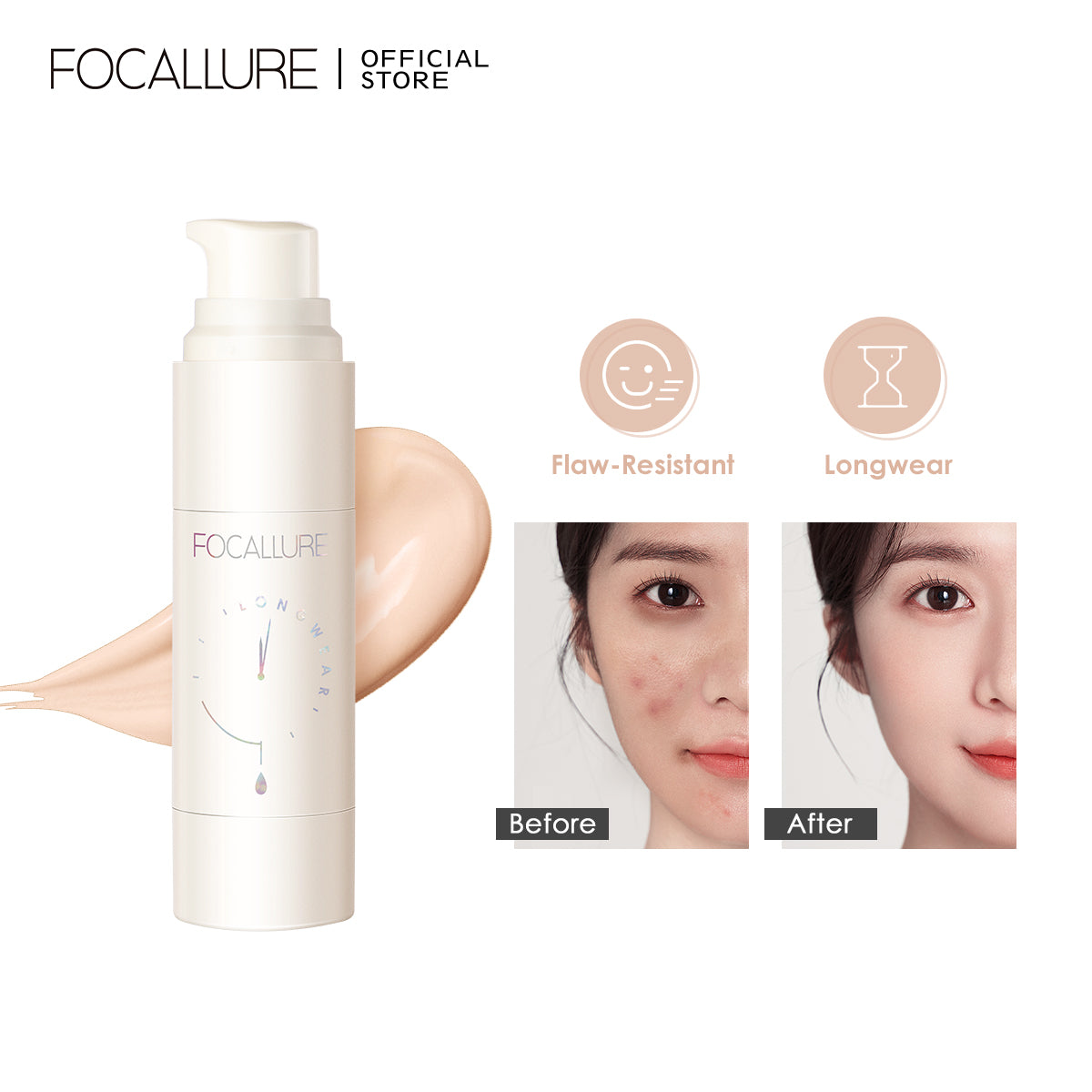 Focallure Flawless Longwear Foundation FA256 - 202