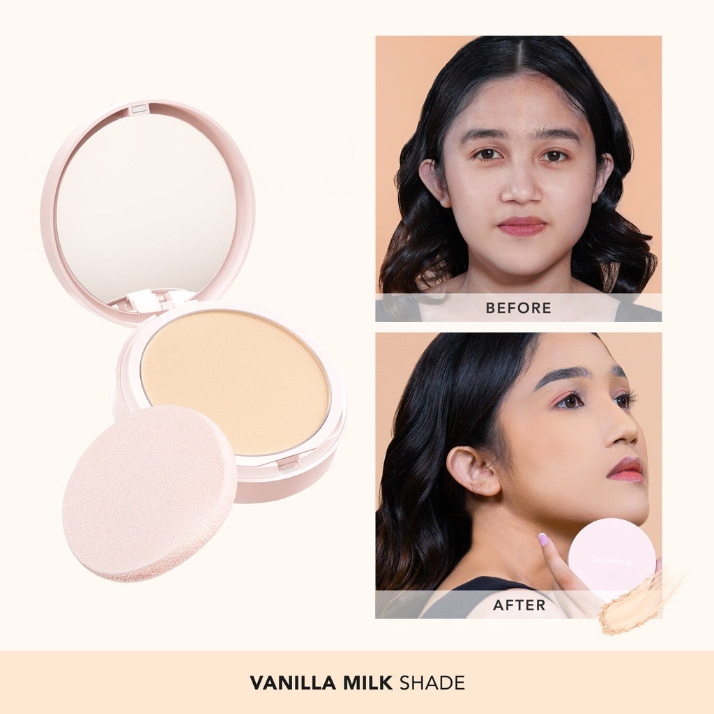 Sea Makeup Acne Cover & Smooth Two Way Cake Vanilla | 9 g