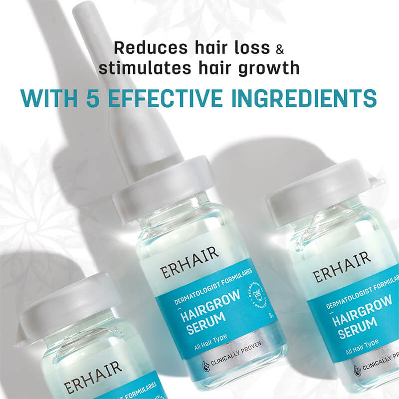 Erhair Hair Grow Serum | 7 Bottles X 8 ml