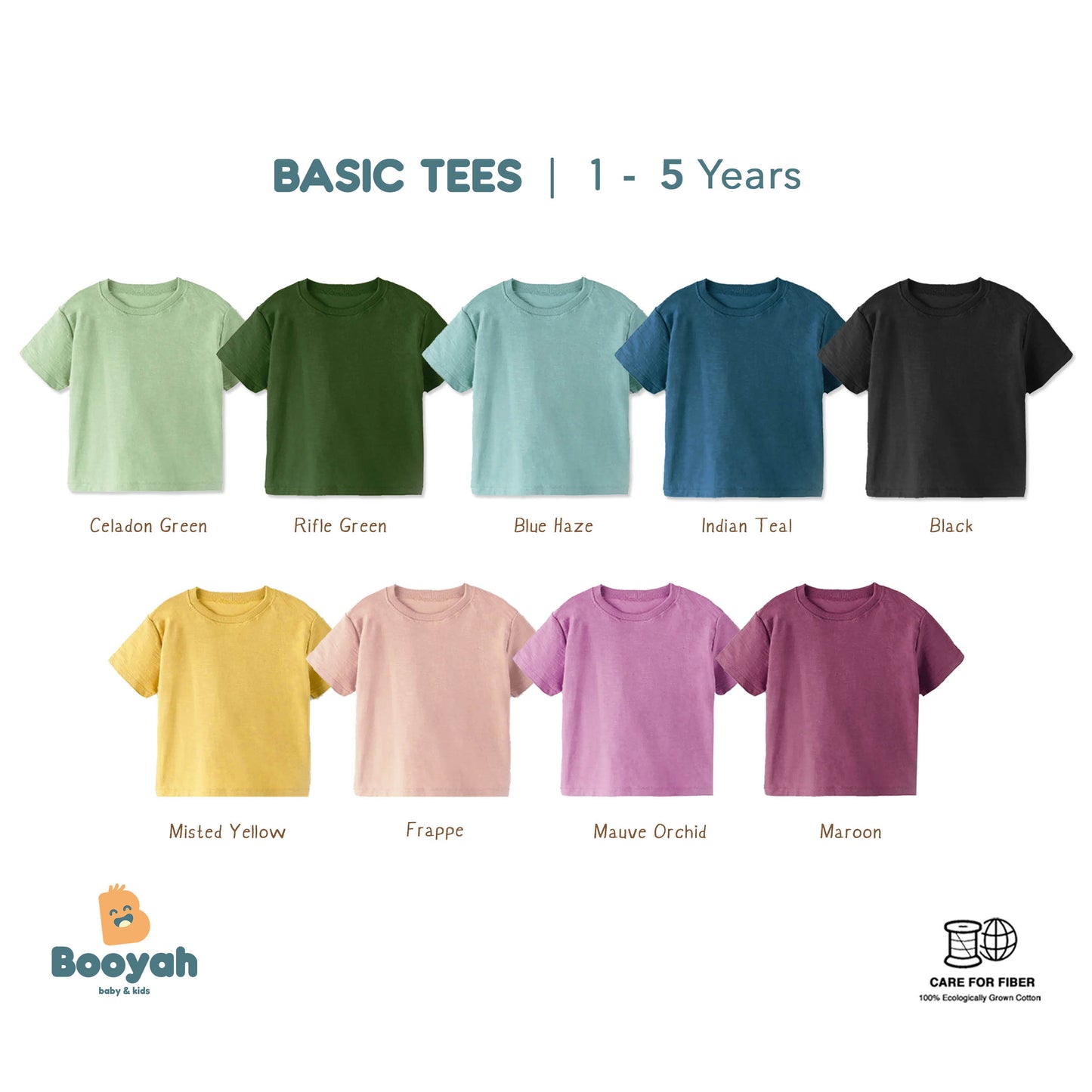 Booyah Baby & Kids Kaos Anak - Basic Tee Frapee (1 Years)