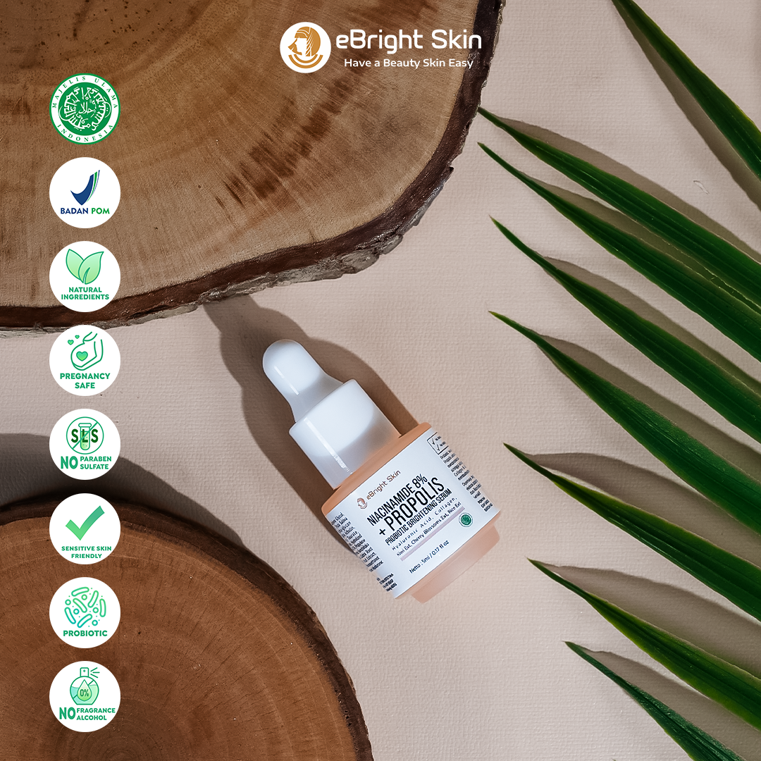 Ebright Niacinamide 8% + Propolis Probiotic Brightening Serum 5ml