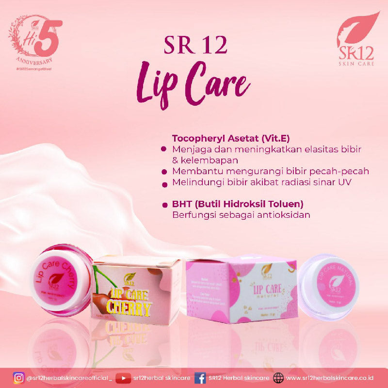 SR12 Lip Care Lip Balm Cherry | 5gr