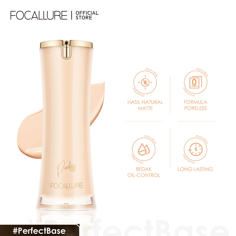 Focallure Lasting Perfect Base Poreless Foundation FA205 #02