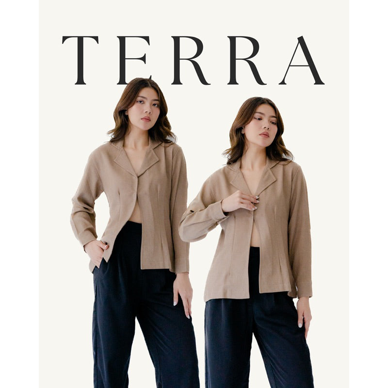 POÃME TERRA BLAZER | Dark Brown,ML