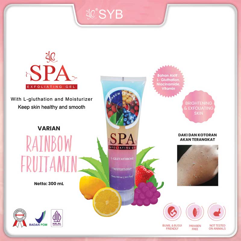 Syb Spa Exfoliating Gel Fruitamin| 300 ml