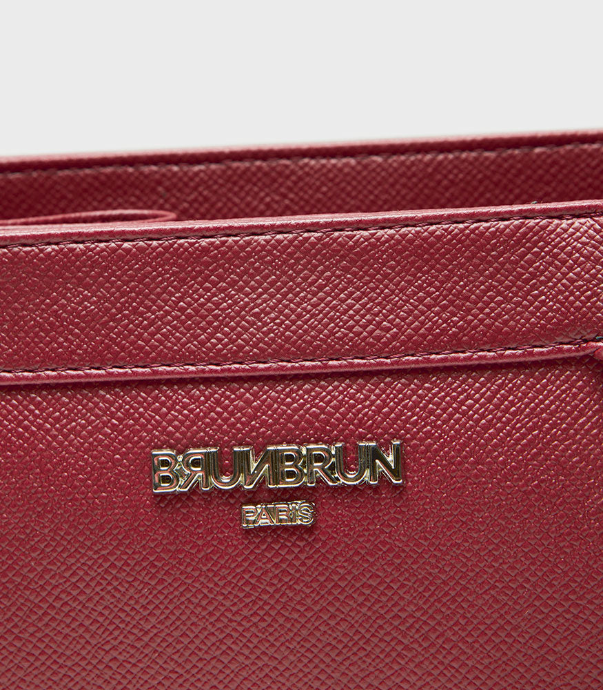 Brunbrun Paris La Verne Red Bag