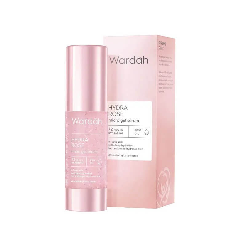 Wardah Hydra Rose Micro Gel Serum | 30 gr