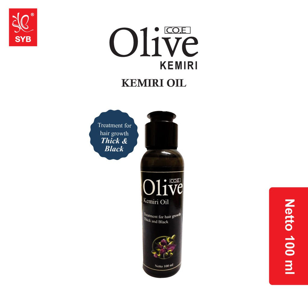 Syb Co.E Olive Oil Kemiri Original Original 100% - ( Minyak Kemiri ) | 100 ml