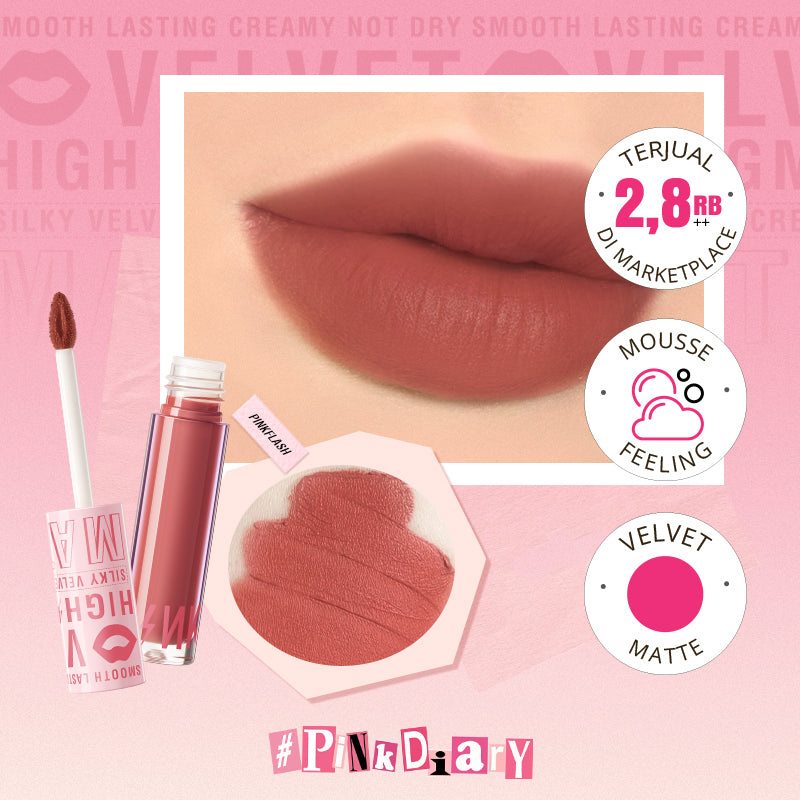 Pinkflash Silky Velvet Lip Cream PF-L04 PP01