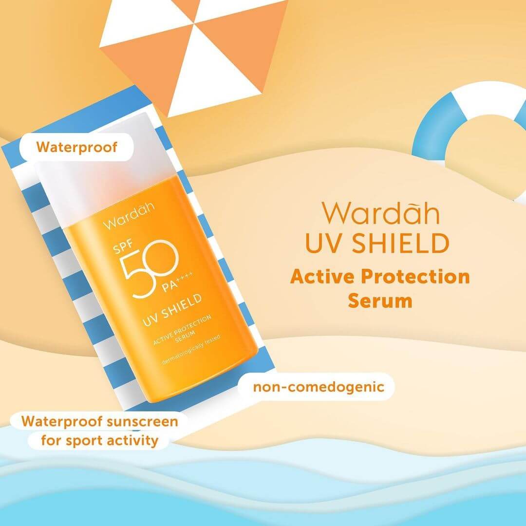 Wardah UV Shield Active Protection Serum SPF 50 | 35 ml