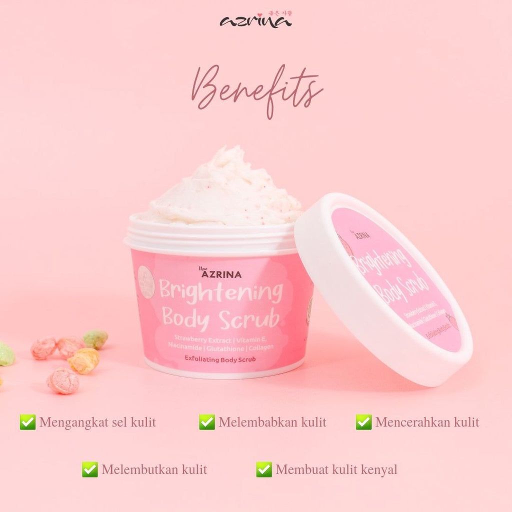 Azrina Brigthening Body Scrub | 100 g